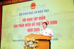 Bộ Giáo dục và Đào tạo tổ chức tập huấn phần mềm hỗ trợ tuyển sinh chung năm 2025 cho các tỉnh phía Nam